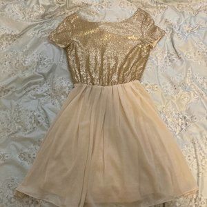 Gold Dress (Size Small)